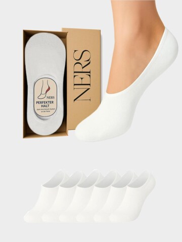 NERS Ankle Socks 'Syra' in White: front