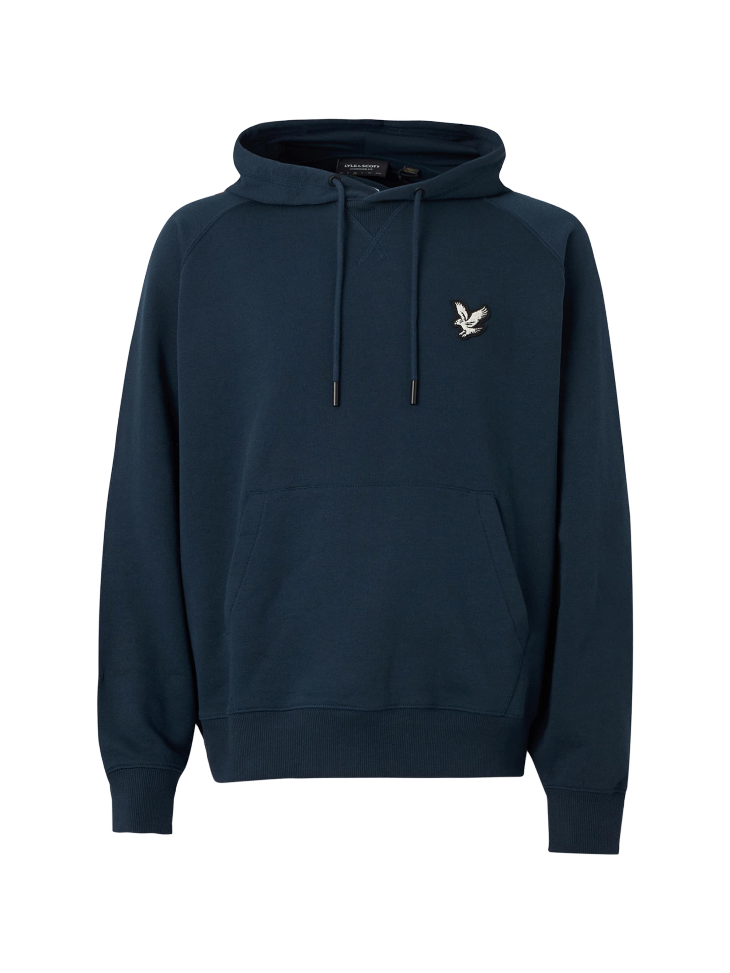 Lyle & Scott - Sudadera 'Chenile' en azul: frente