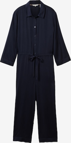 TOM TAILOR Jumpsuit in Blauw: voorkant