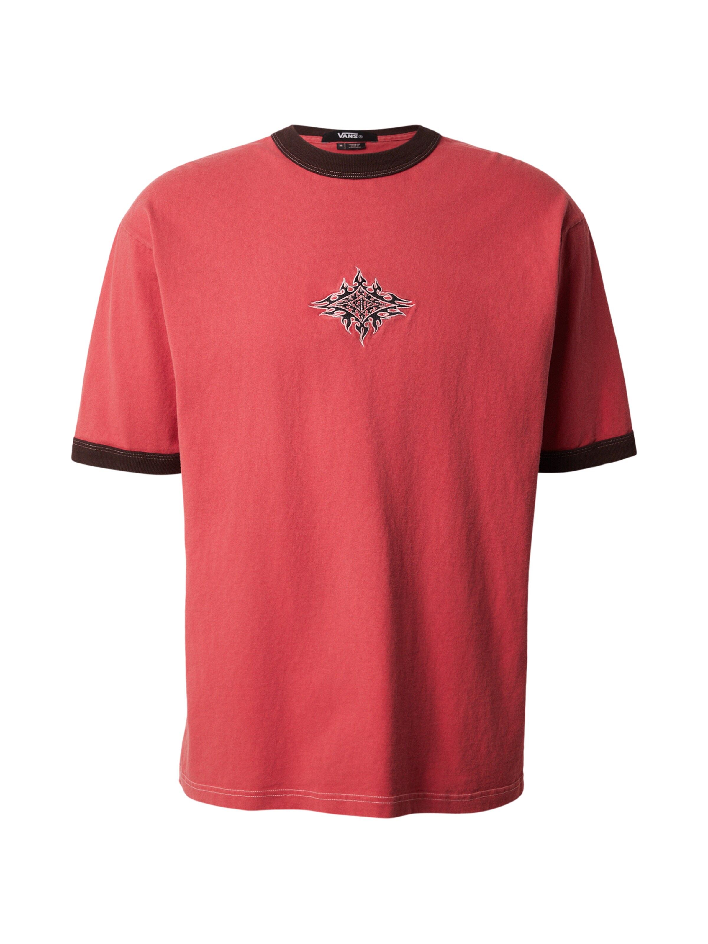 VANS Shirt 'Flame Face' in Light red / Black / White, Item view