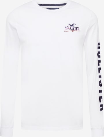 HOLLISTER Shirt in White: front