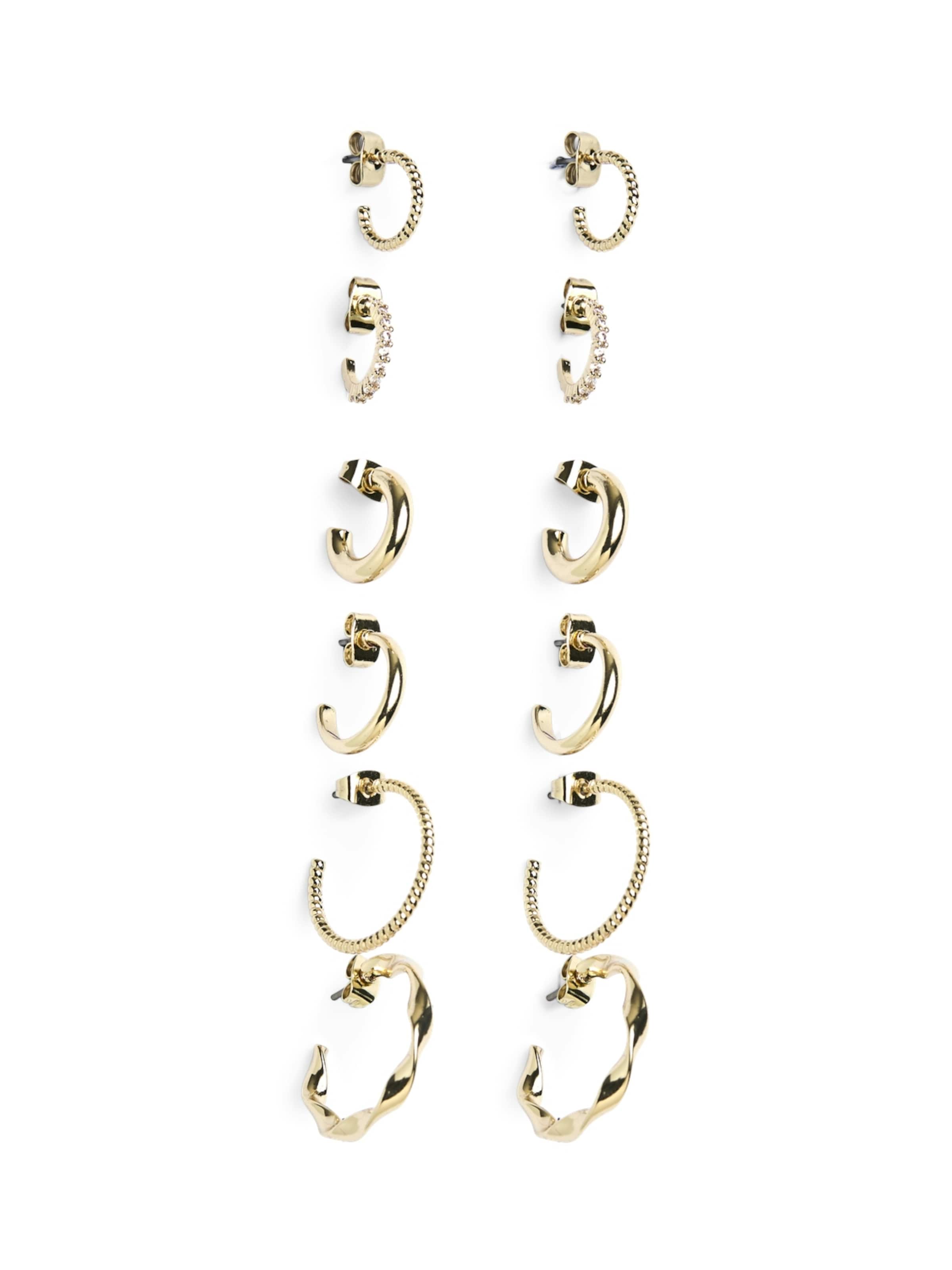 PIECES - Pendientes 'PCDIONA' en oro