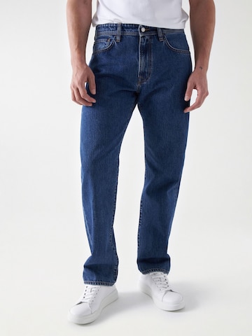 Salsa Jeans Regular Jeans in Blauw: voorkant