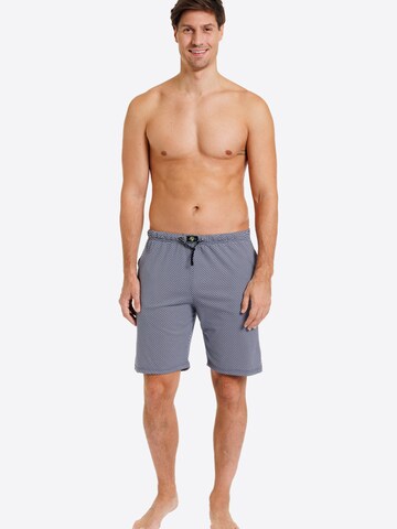 Haasis Bodywear Pyjamahose in Blau: Vorderseite