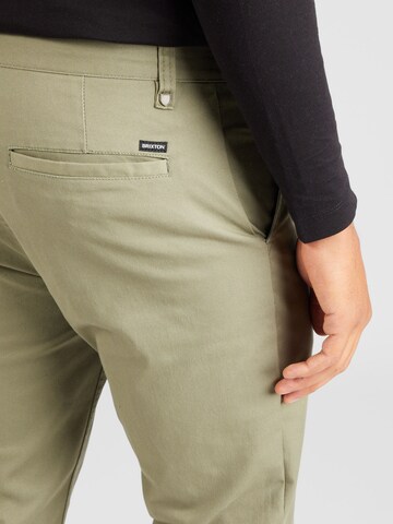 Brixton Regular Chino Pants 'CHOICE' in Green