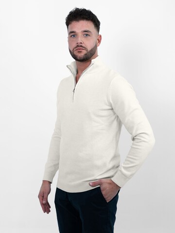 Vercate Pullover 'No. 15' in Weiß