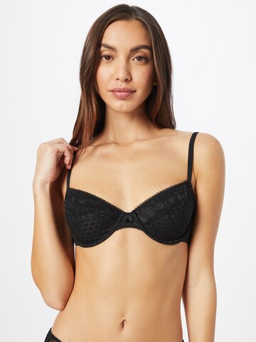 ESPRIT Push-up BH in Schwarz: predná strana