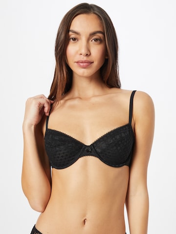 ESPRIT - Push-up Sujetador en negro: frente