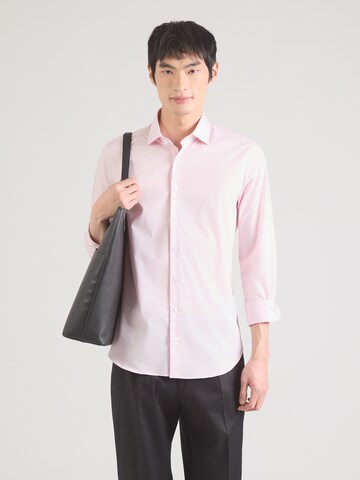 Michael Kors Slim fit Button Up Shirt in Pink: front