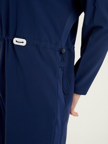 High neck Abito per costume intero 'Marina Aufschrift M2507-2' di MARINA in blu