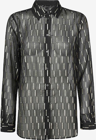 ARMANI EXCHANGE Bluse in Schwarz: predná strana