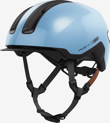 ABUS Helmet 'HUD-Y' in Blue: front