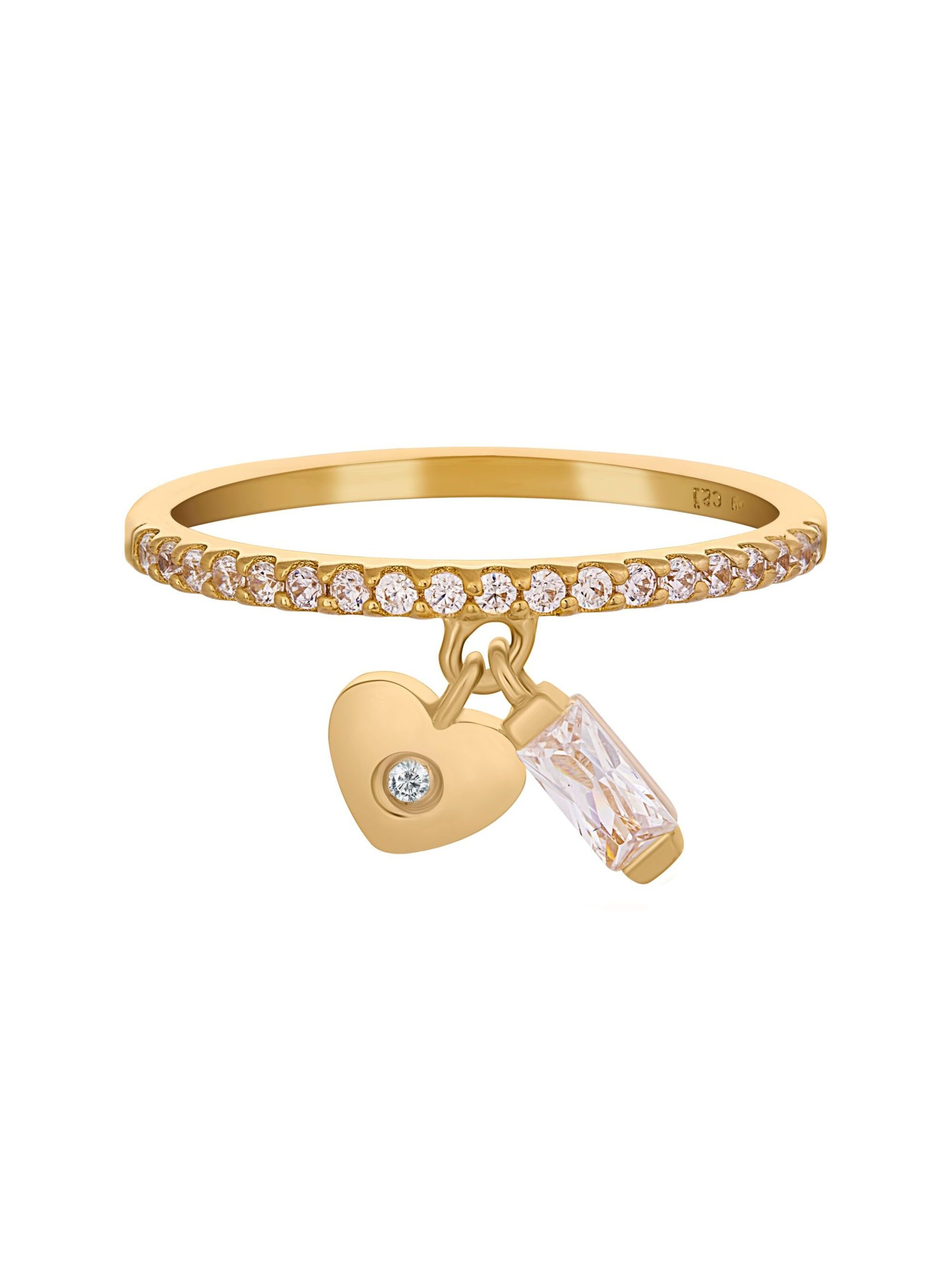 caï Ring in Yellow: front