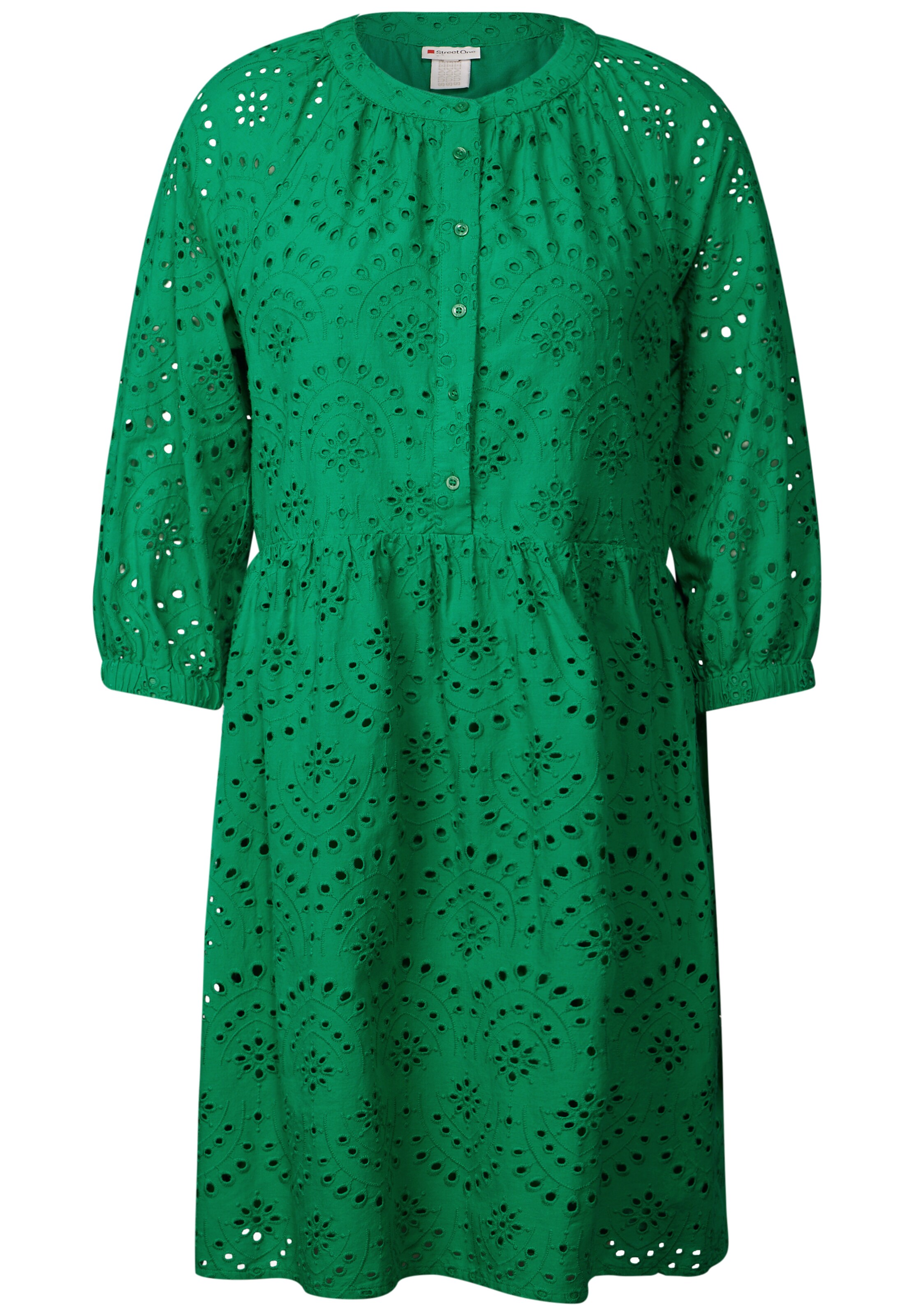 STREET ONE Kleid in Grün: Vorderseite
