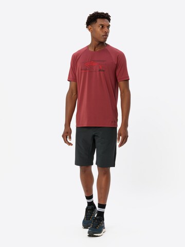 VAUDE Performance shirt 'Gleann II' in Red
