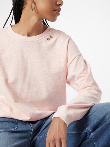 Ragwear Sweatshirt 'BLESED' i rosa