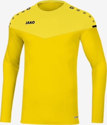 JAKO Sportsweatshirt in Gelb: Vorderseite