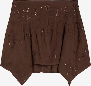 Bershka Hame värissä ruskea: etupuoli