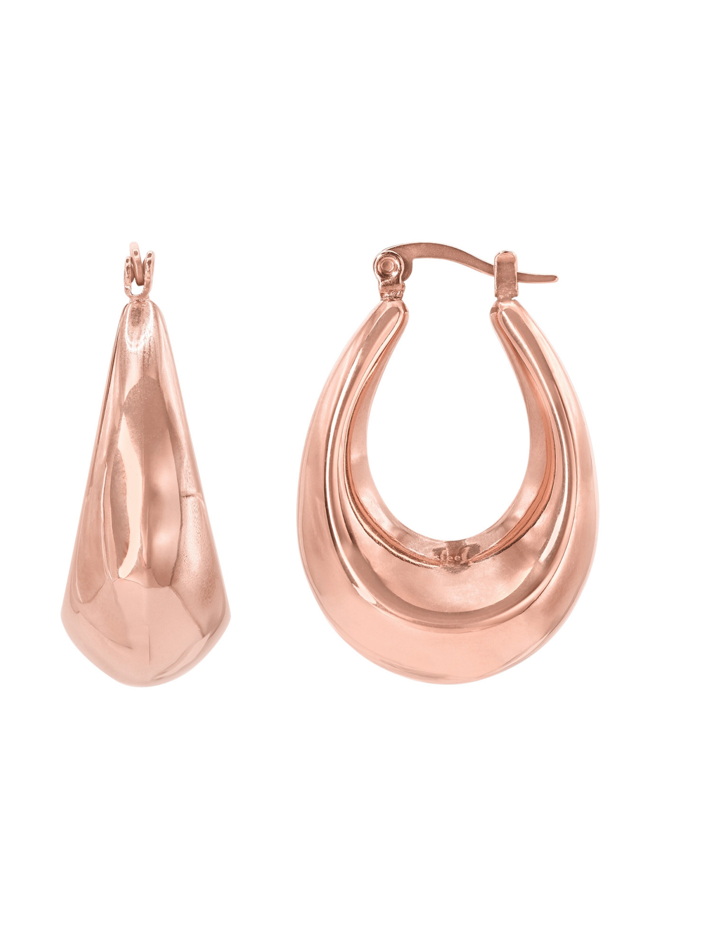 Heideman Oorbellen 'Vitus ' in Goud: voorkant