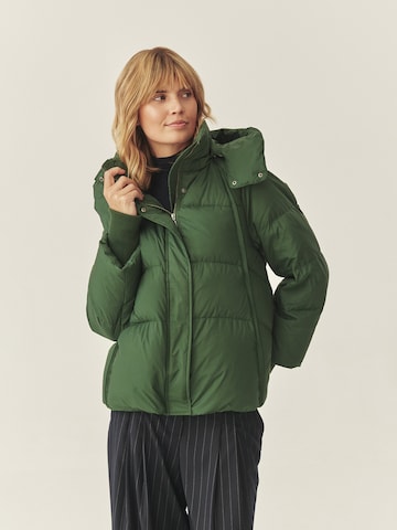 Veste d’hiver TATUUM en vert : devant