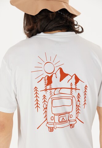 Whistler Functioneel shirt 'Tergo' in Wit