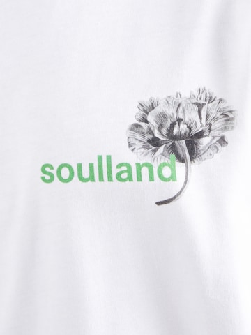 Soulland Μπλουζάκι 'KAI Adventure Awaits' σε λευκό