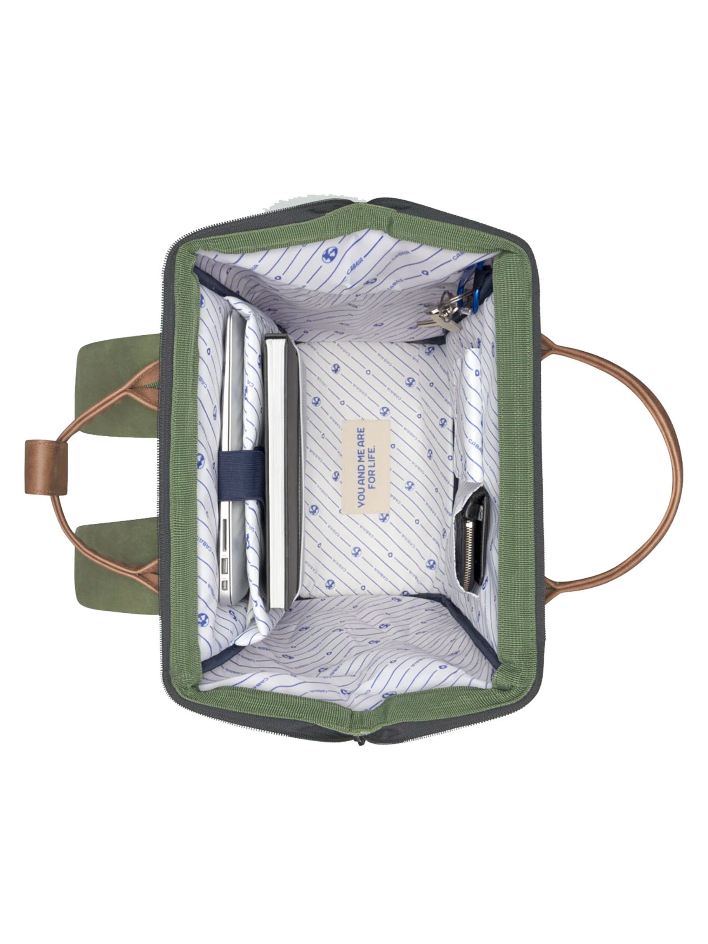 Cabaia Backpack 'Nicosia L' in Green