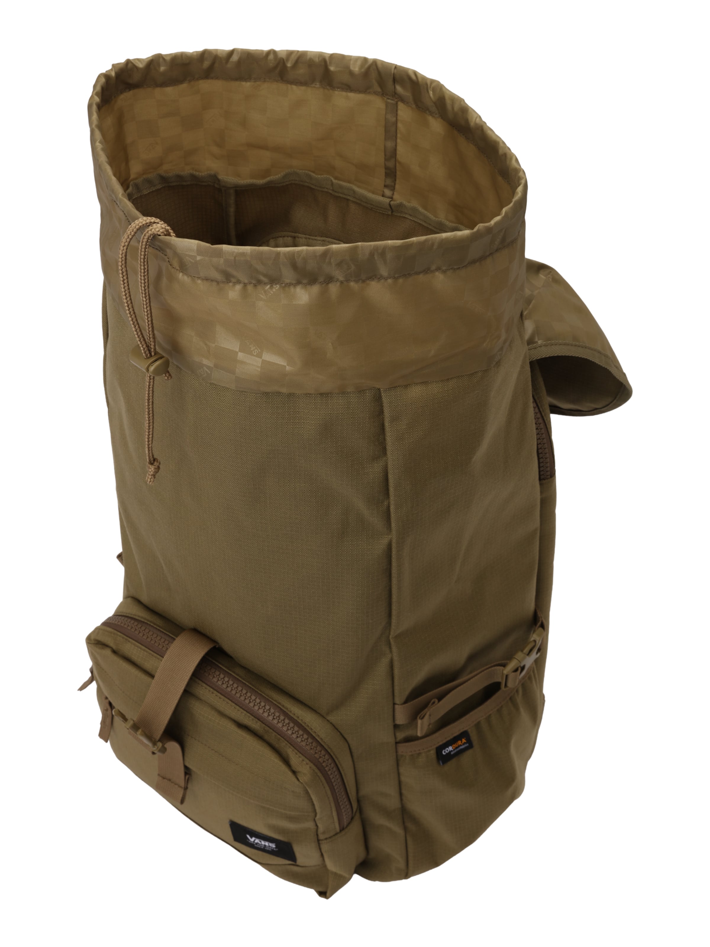 VANS Backpack 'DX' in Green: top