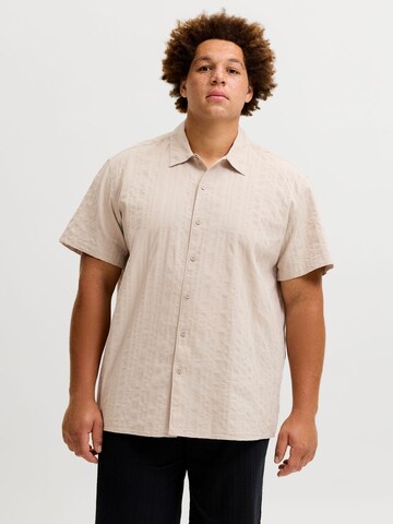 JACK & JONES Regular Fit Skjorte i grå: forside