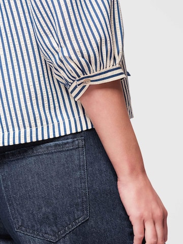 Camicia da donna di Ombre in blu