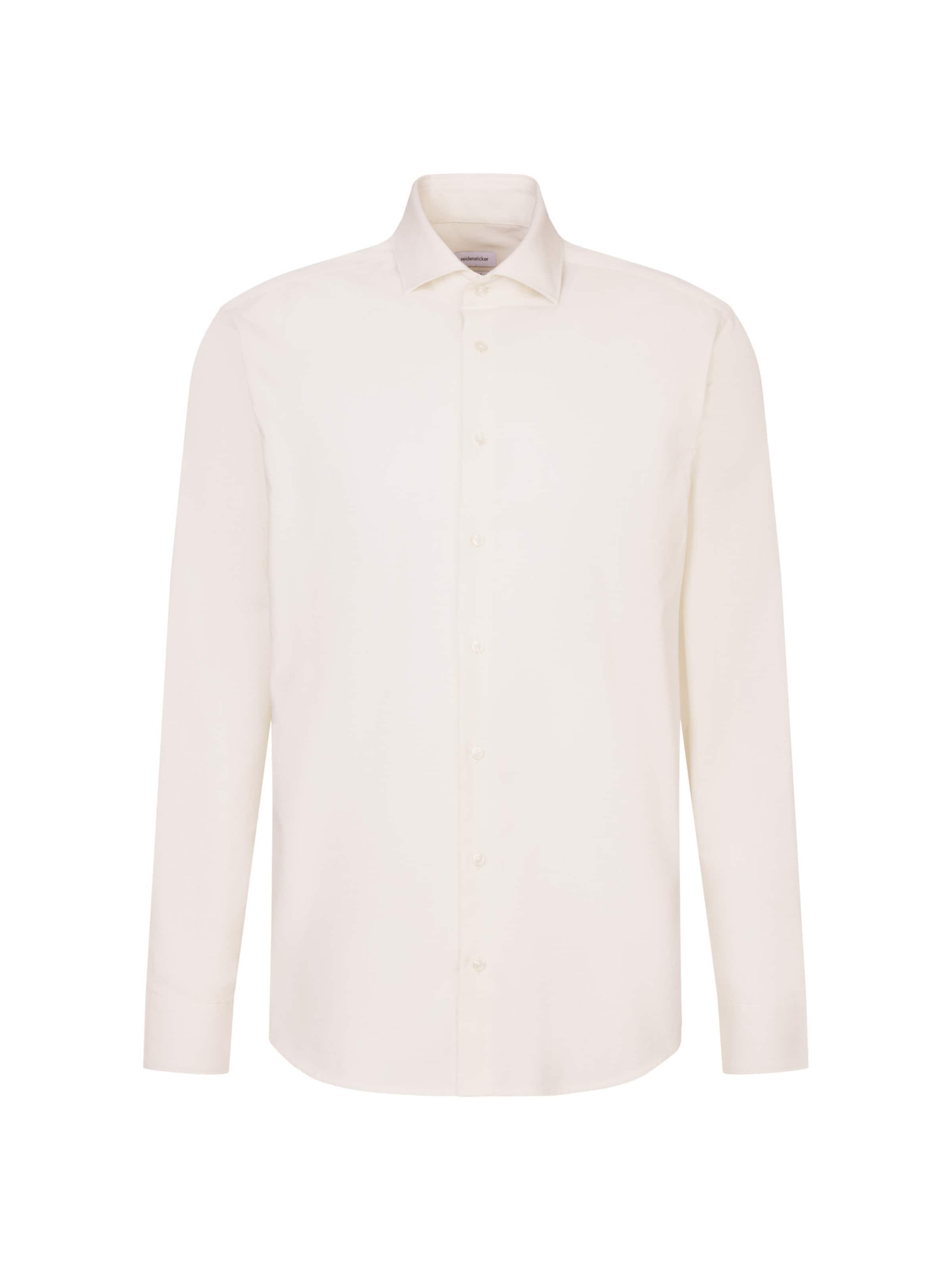SEIDENSTICKER Button Up Shirt in White: front