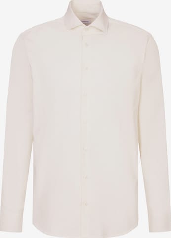 SEIDENSTICKER Button Up Shirt in White: front