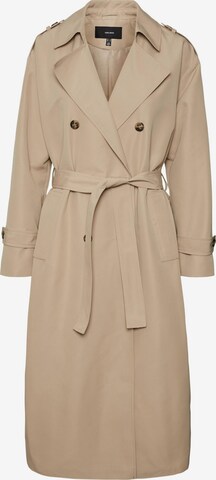 VERO MODA Between-seasons coat 'Chloe' in Brown: front