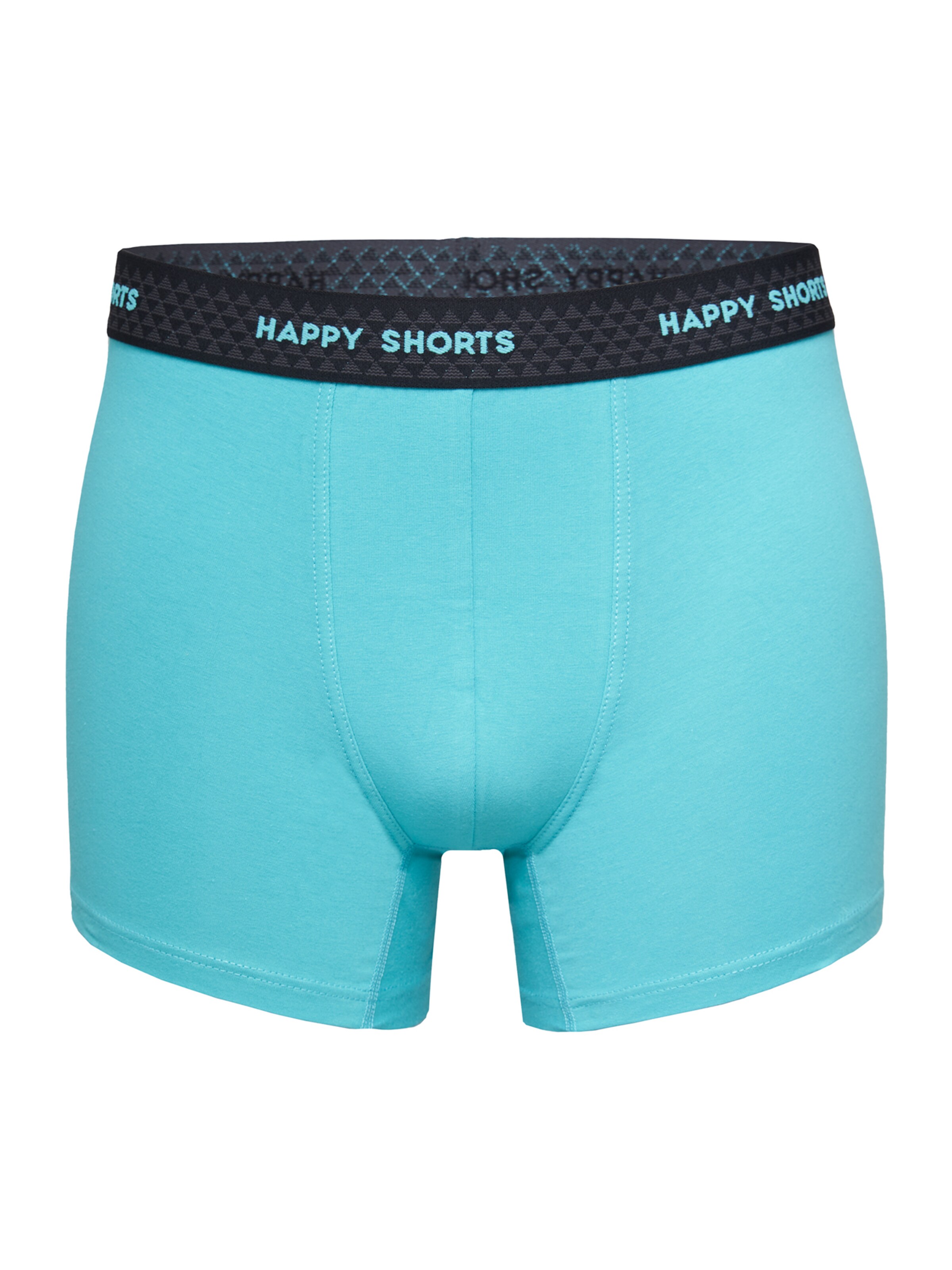 Happy Shorts Boxershorts ' Solids ' in Blauw