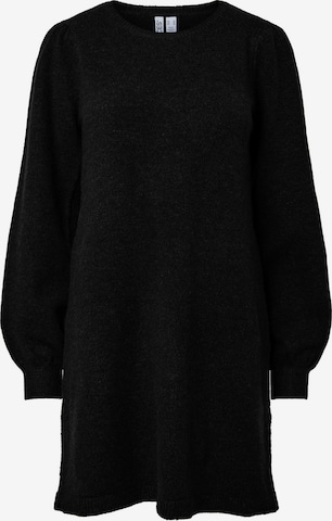 Robes en maille 'PCSALLY' PIECES en noir : devant