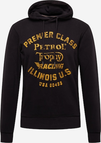 Petrol Industries Sweatshirt in Black: front