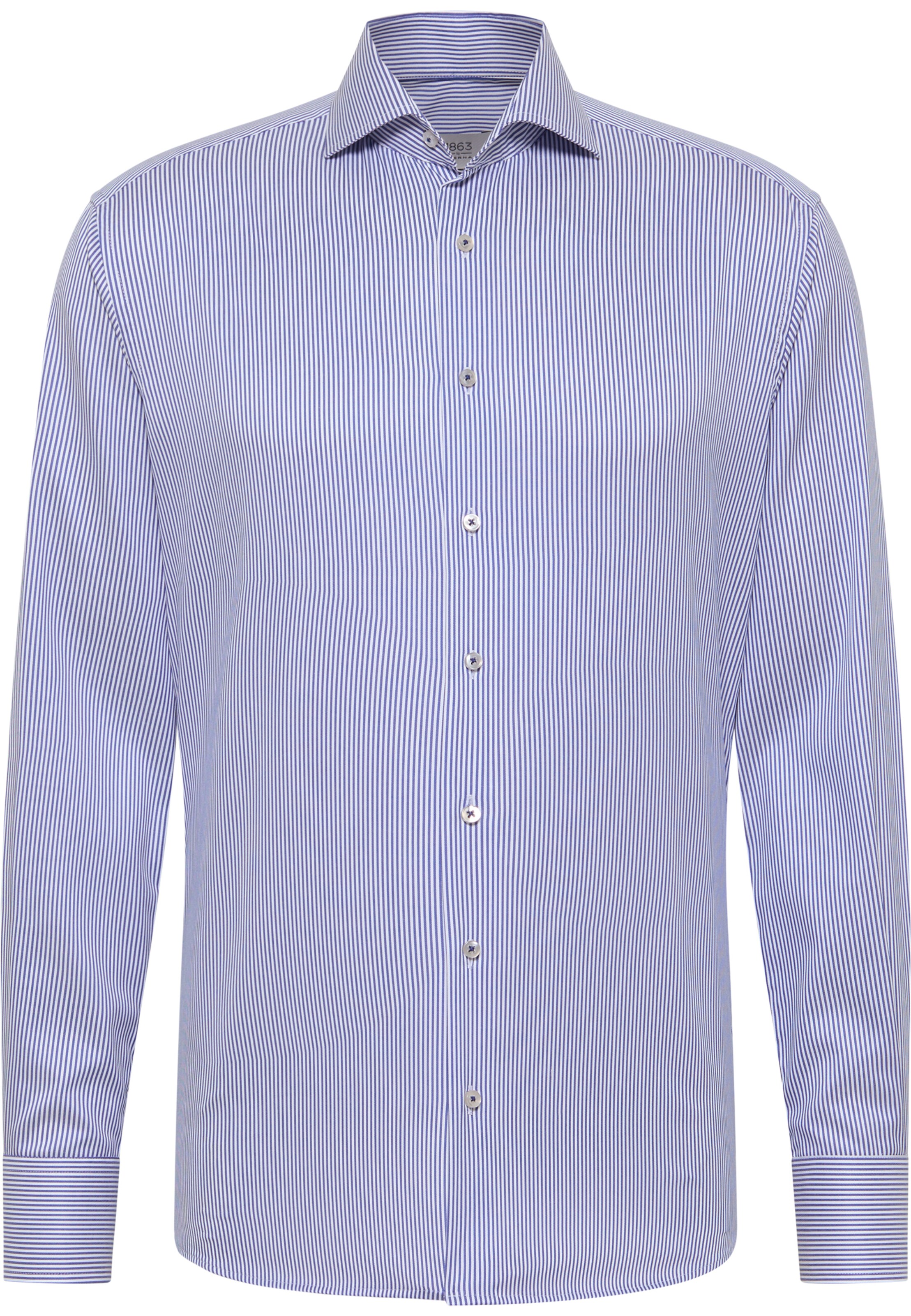 ETERNA Regular fit Business Shirt in Blue: front