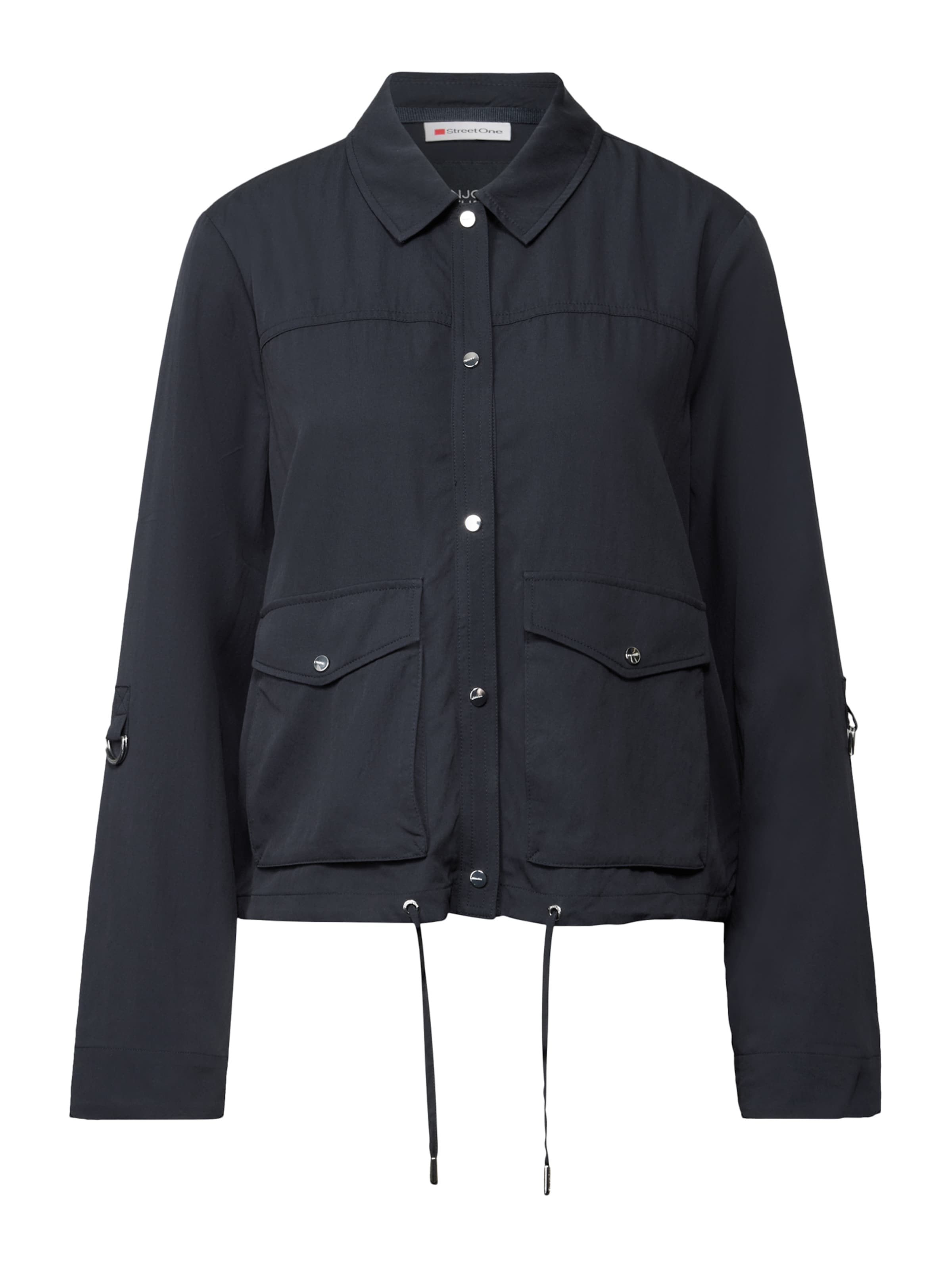 STREET ONE Φθινοπωρινό και ανοιξιάτικο μπουφάν σε μπλε: μπροστά