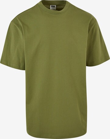 Urban Classics Shirt in Groen: voorkant