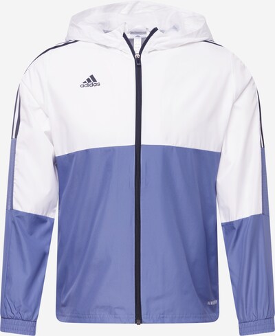 ADIDAS PERFORMANCE Sportjacke 'TIRO' in rauchblau / schwarz / naturweiß, Produktansicht