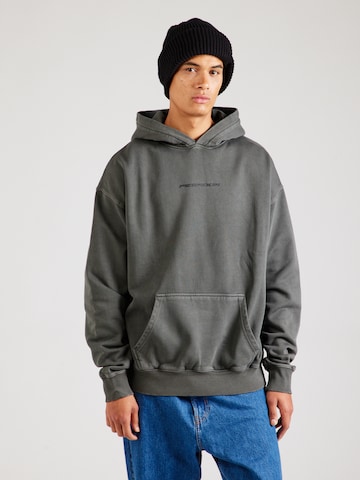 Pegador Sweatshirt 'Dubose' in Grijs: voorkant