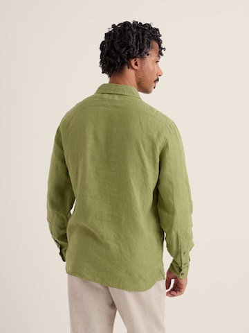 Fit confort Chemise 'Curator' Seasalt Cornwall en vert