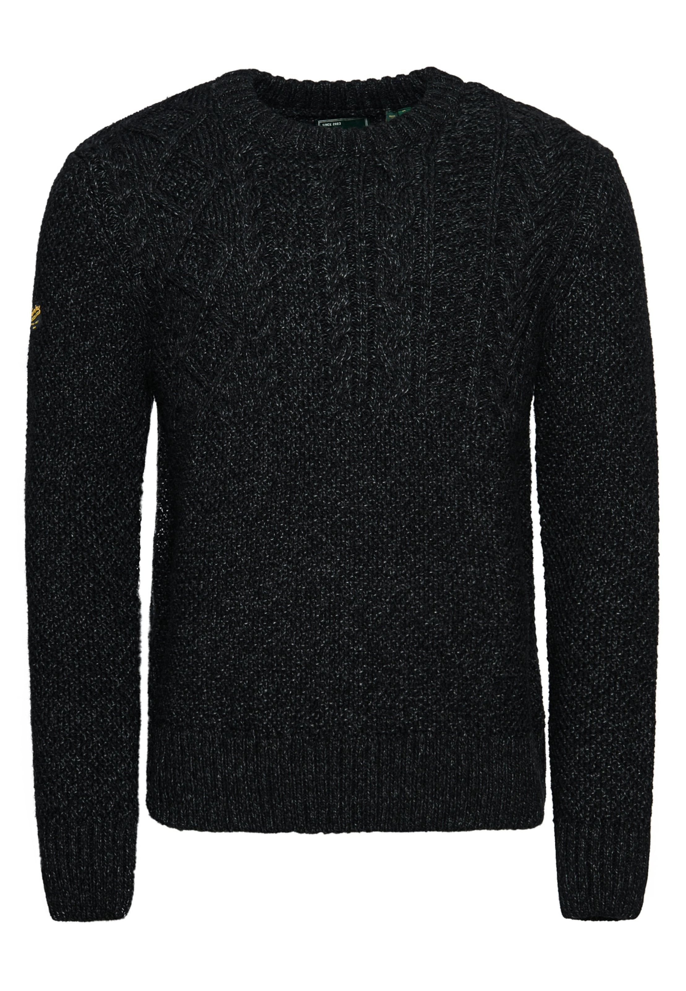 Superdry Pullover in Schwarz: Vorderseite
