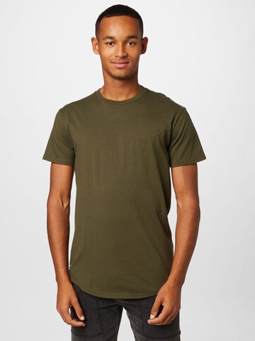 HOLLISTER Koszulka w kolorze zielony: przód