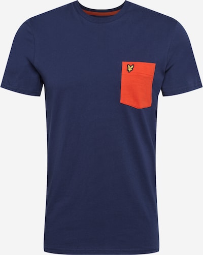 tengerészkék / aranysárga / világos narancs Lyle & Scott Póló, Termék nézet