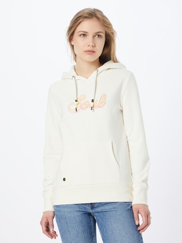 Ragwear Sweatshirt 'BERIT' in White: front