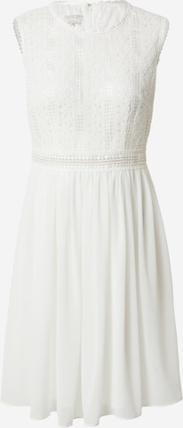 APART Cocktail Dress in White: front