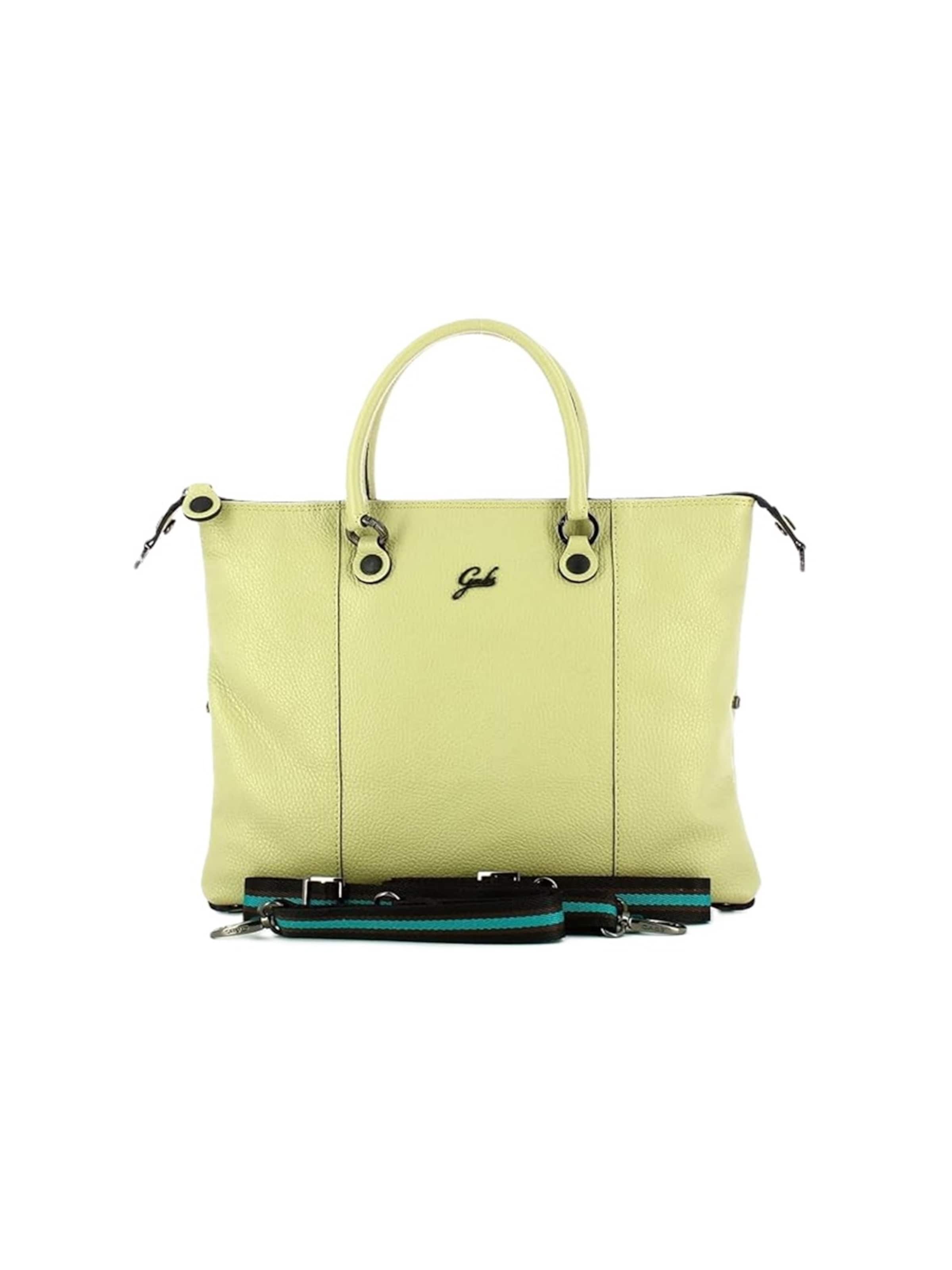 Gabs Handtasche 'G3 plus bull black M' in Grün: Vorderseite