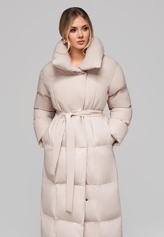 Ombre Winterjas 'JALJ-0104' in Beige