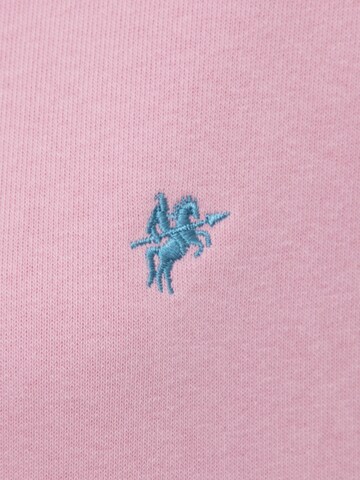 DENIM CULTURE Tréning póló 'Brooke' - rózsaszín